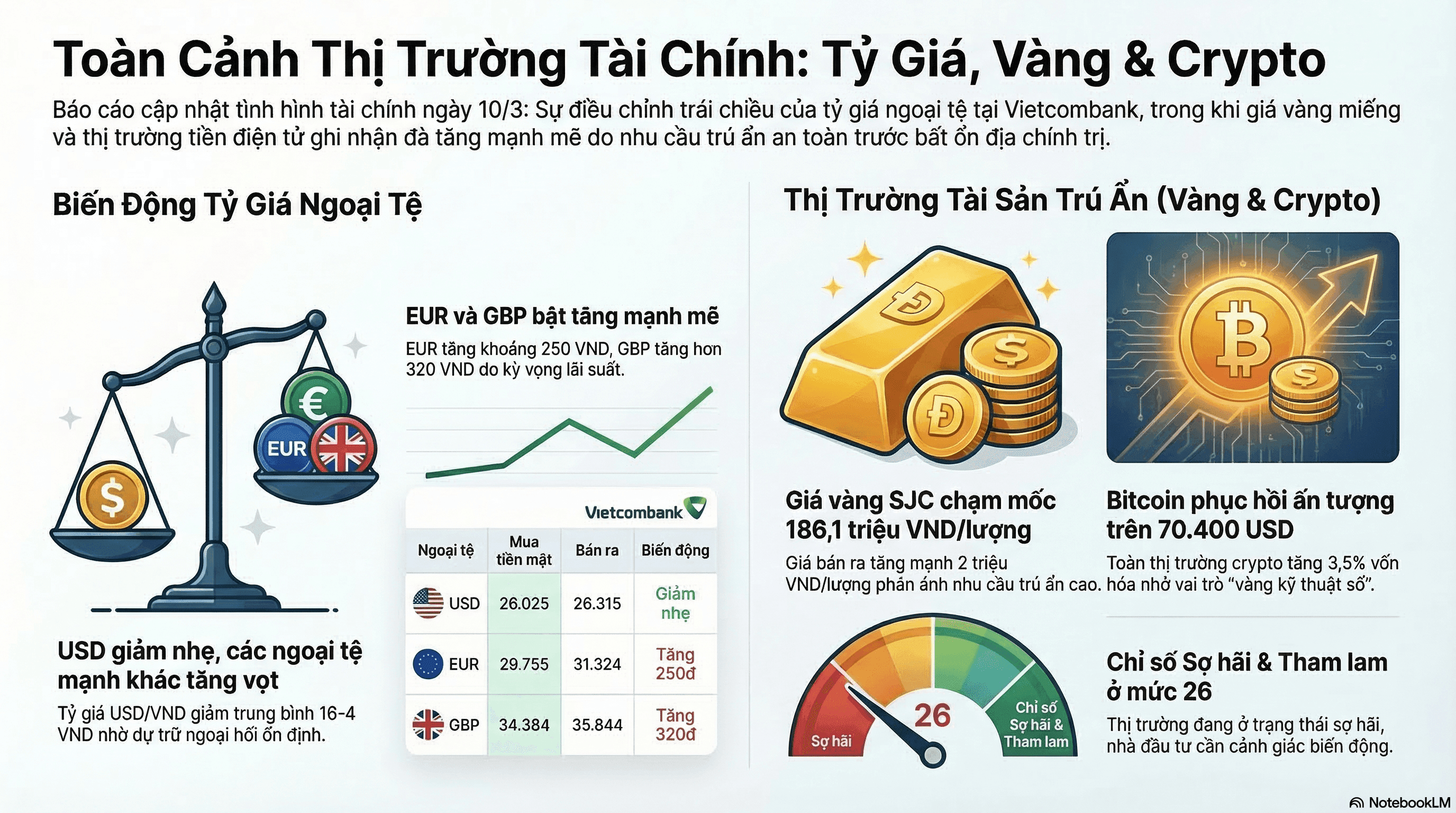 Tỷ Giá USD Giảm Nhẹ, Giá Vàng SJC Tăng Mạnh 2 Triệu Đồng/Lượng Giữa Căng Thẳng Trung Đông
