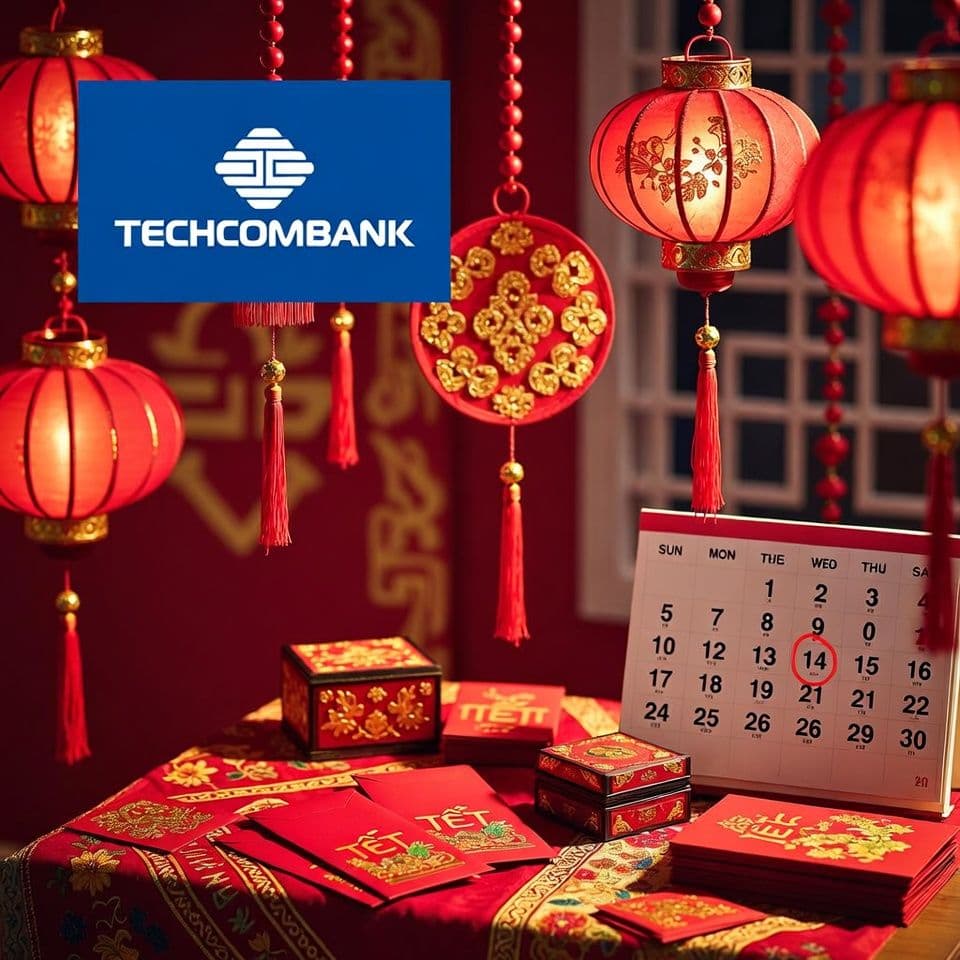 Lịch Nghỉ Tết Nguyên Đán 2026 Tại Ngân Hàng Techcombank